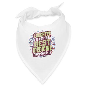 Arzt - Bandana - Weiß - Vorne