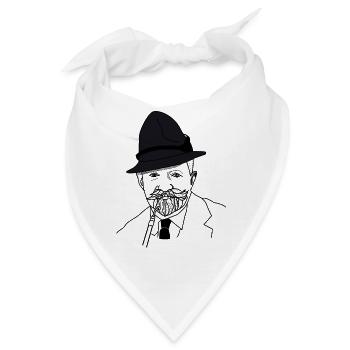 Anton Günther - Bandana - Weiß - Vorne