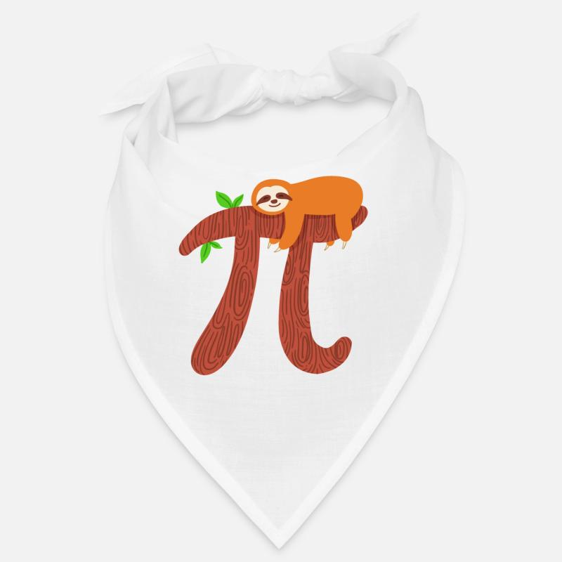 Sloth PI Math 3.14 Bandana