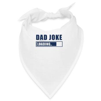 Dad Joke - Bandana - Weiß - Vorne