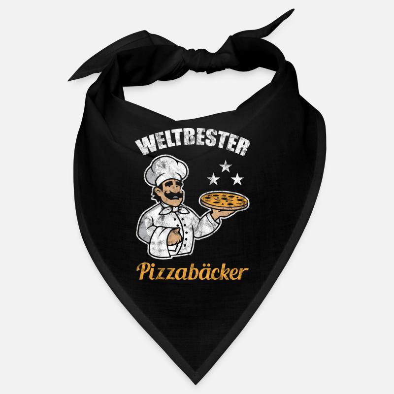 Weltbester Pizzabäcker Geschenkidee Bandana