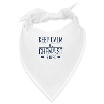 Chemie Chemiker Chemisch Chemikerin Team - Bandana - Weiß - Vorne