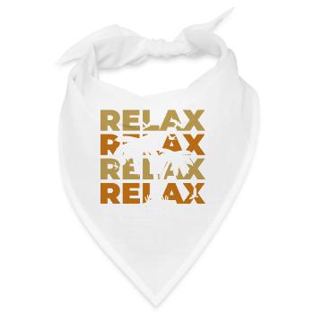 Relax - Bandana - Weiß - Vorne