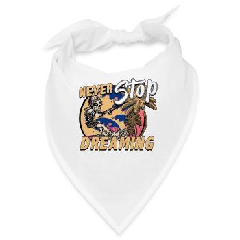 Kitesurfing - Bandana - Weiß - Vorne