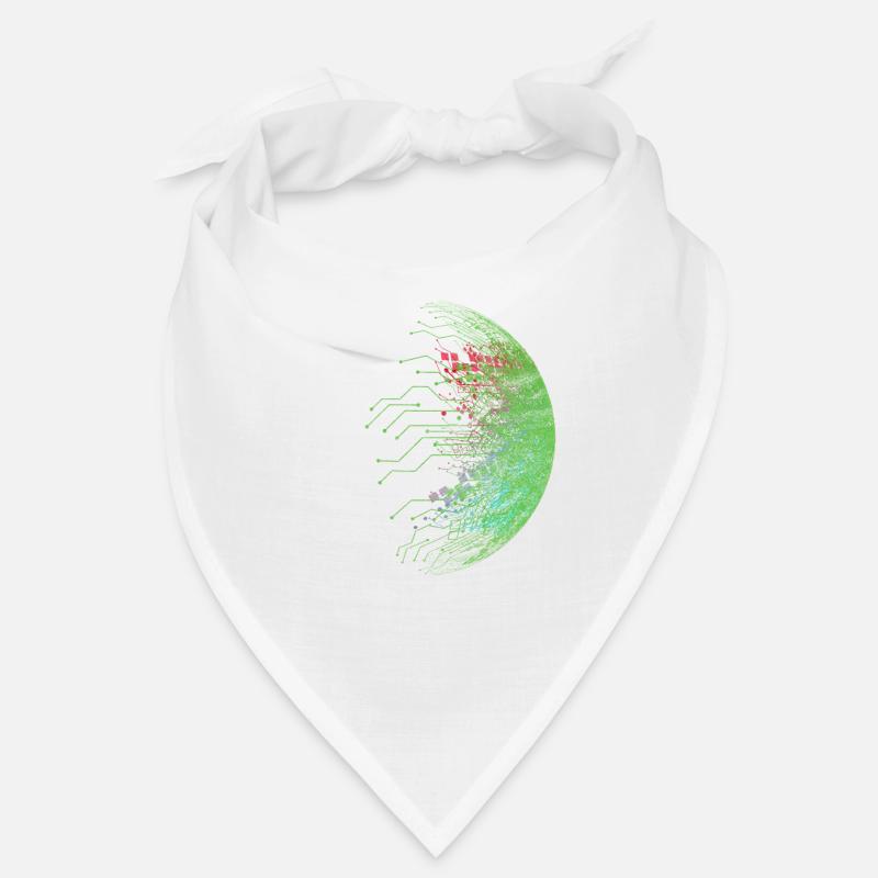 Binary code programmer computer nerd gift Bandana