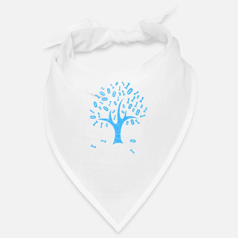 Binary code programmer computer nerd gift Bandana