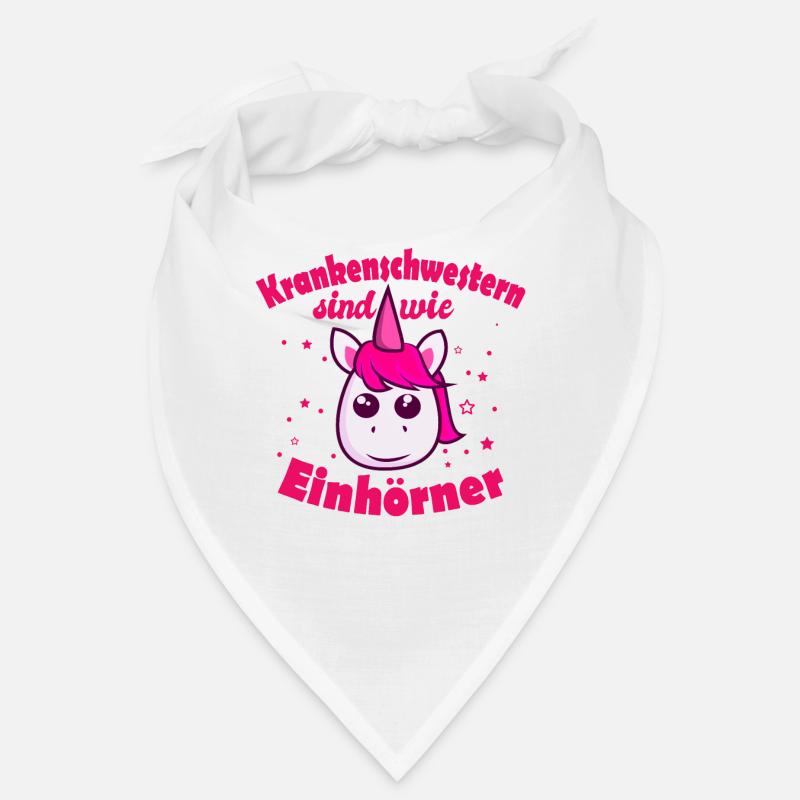 Lustiger Krankenschwester Spruch Einhorn Geschenki Bandana