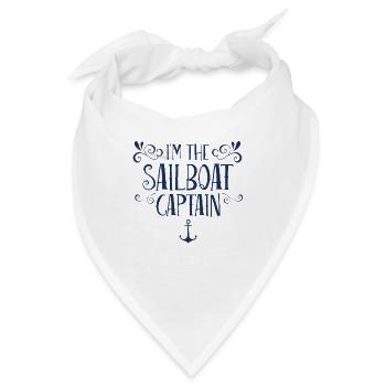Segeln Segel - Bandana - Weiß - Vorne