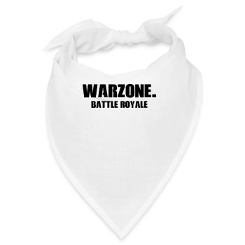 Warzone, Battle Royale, squad play, Game, shooter, - Bandana - Weiß - Vorne