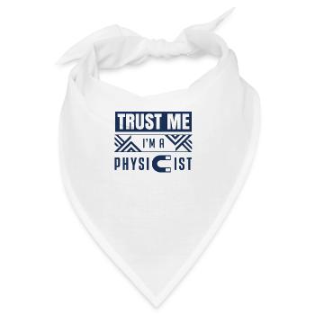 Physikerin - Bandana - Weiß - Vorne