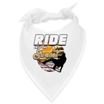 Kitesurfing, Kiteboarding - Bandana - Weiß - Vorne
