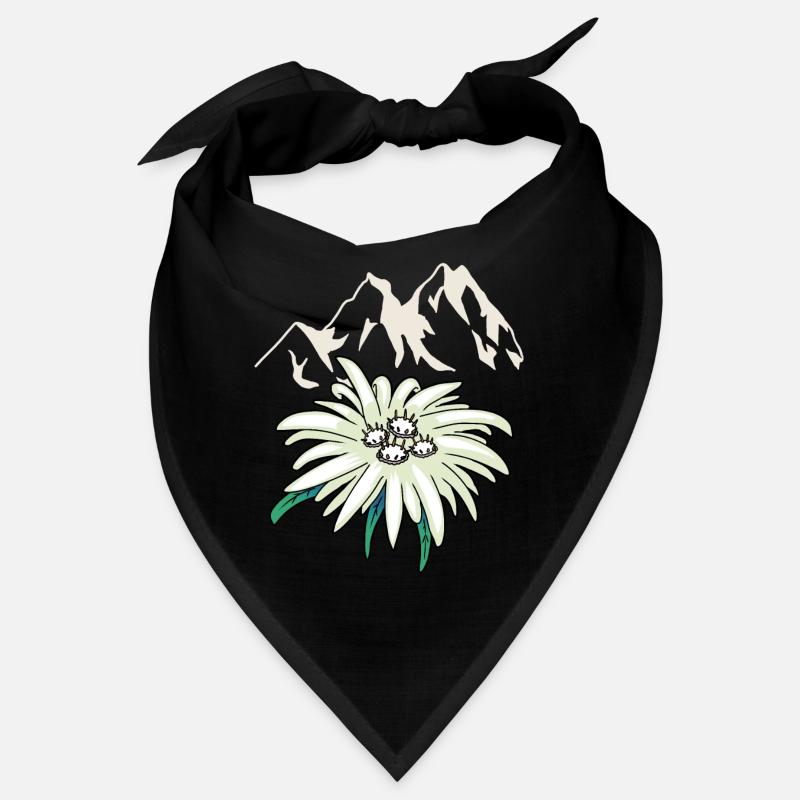 Mountains mountains peaks Edelweiß Blume Tirol Bandana