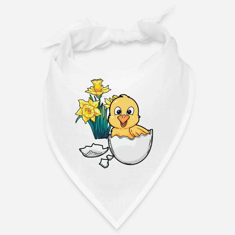 Joyeux Easter Chicks Easter Egg Kids Bébé Chick Egg Egg Bandana
