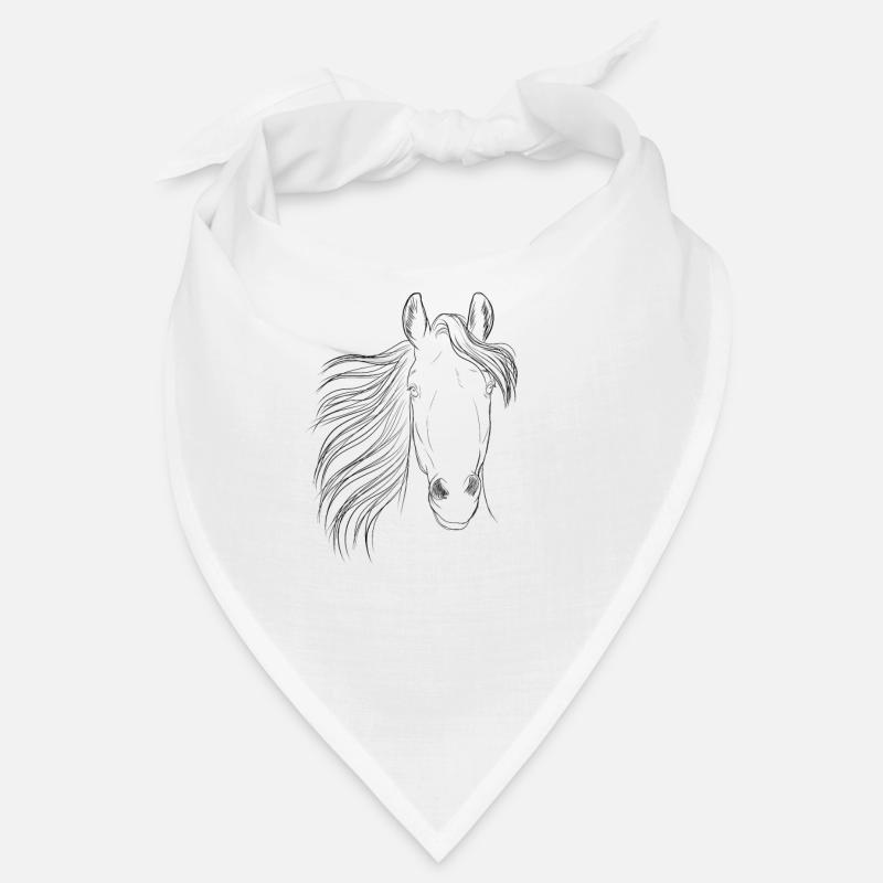 Pferd Bandana