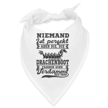 Drachenboot - Bandana - Weiß - Vorne