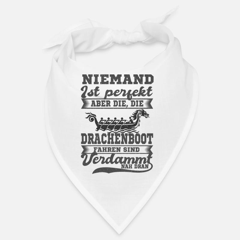 Drachenboot - Bandana - Weiß