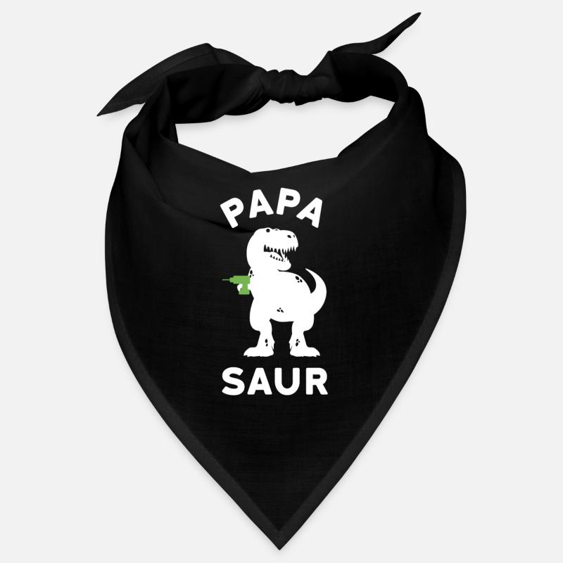 Gift for Dad Papa, PapaSaur Dinosaur Bandana