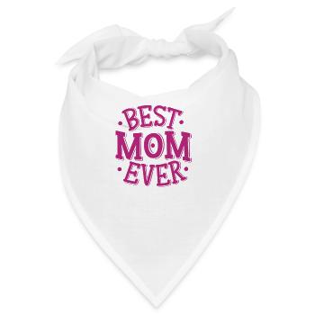 Muttertag - Bandana - Weiß - Vorne