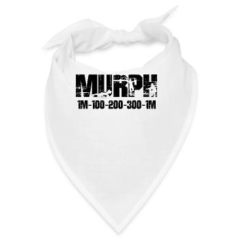 Fitness - Hero WOD Murph - Bandana - Weiß - Vorne