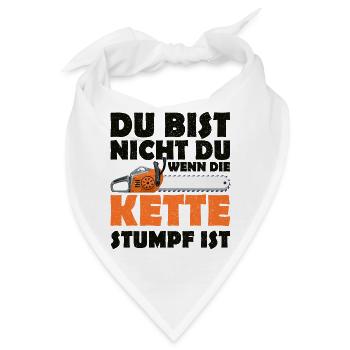 Holzfäller - Bandana - Weiß - Vorne