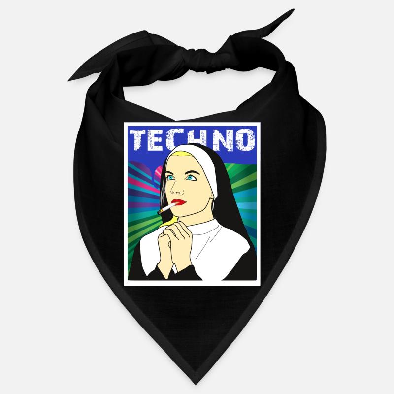 Techno Nonne Bandana