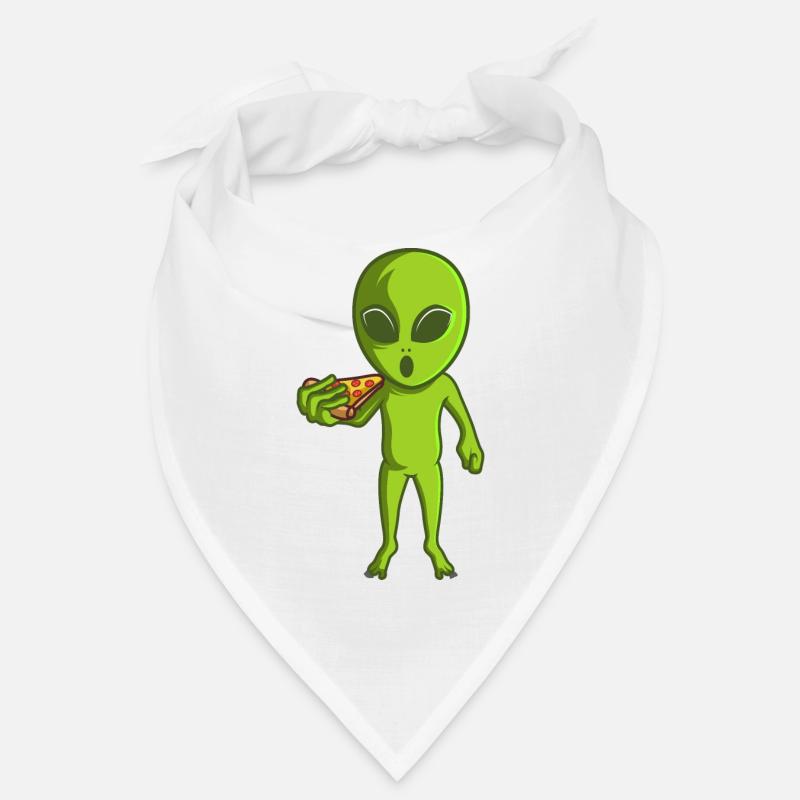 Alien Pizza Alien Martian Bandana