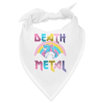 Death Metal - Bandana - Weiß - Vorne