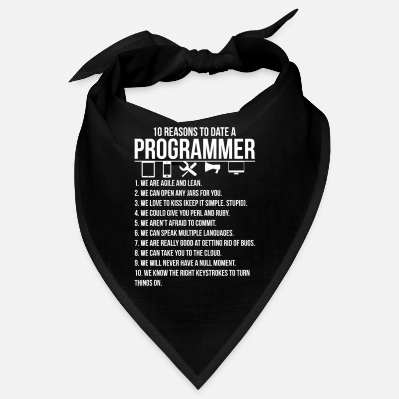 Programmer Software Developer Coder Gift Bandana