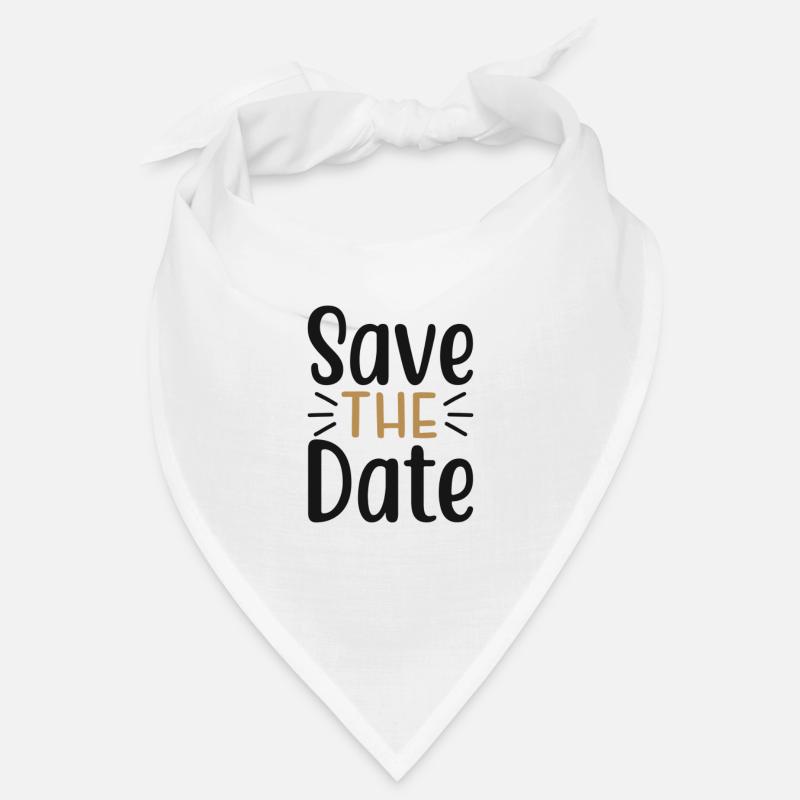 Save the date Bandana