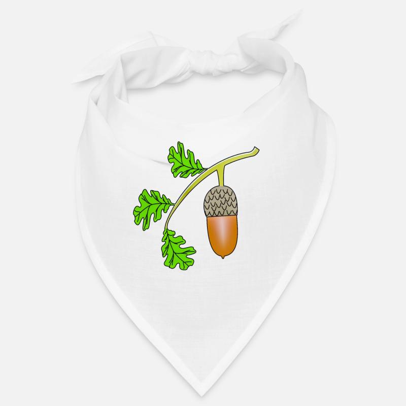Acorn leaf oak bea Bandana