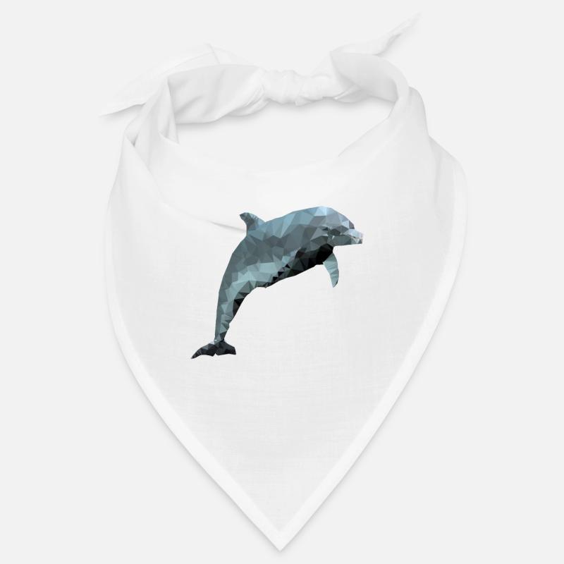 Delfin - Polygon / Dreieck Bandana
