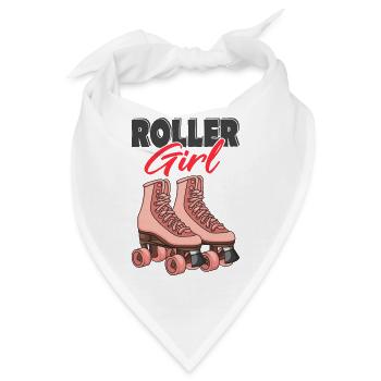 Rollschuhe - Bandana - Weiß - Vorne