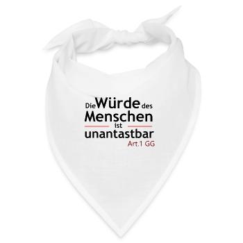 Grundgesetz - Bandana - Weiß - Vorne