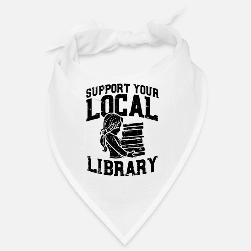 Librarian library gift Bandana