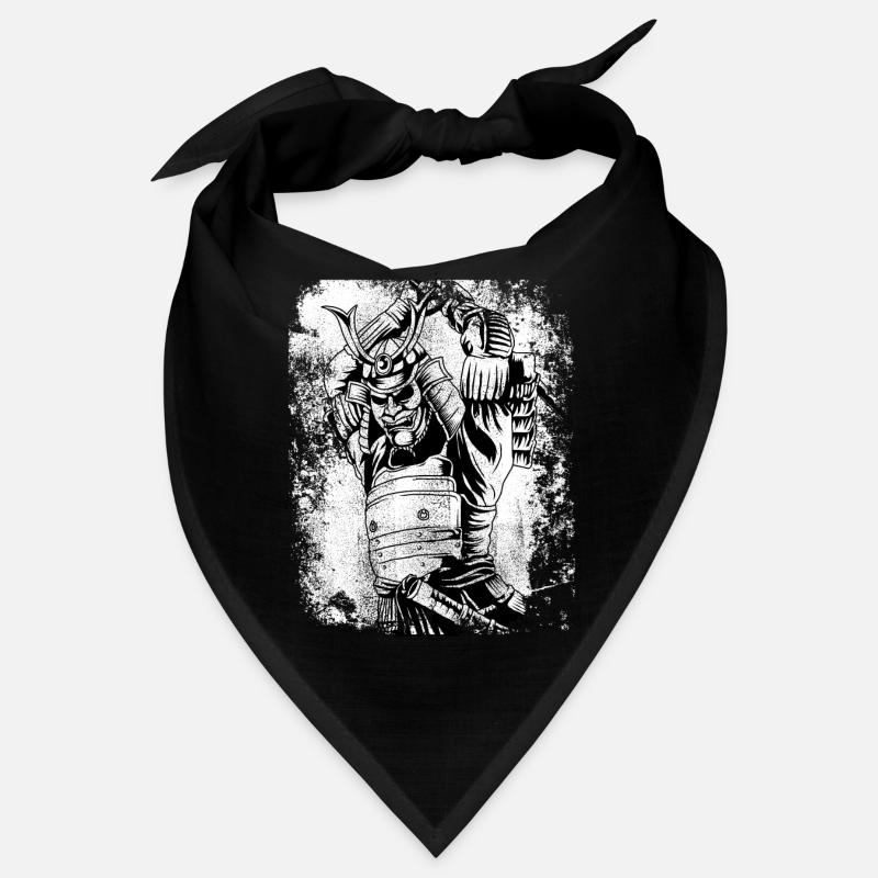 Vintage samurai shirt japan 7 virtues samurai Bandana
