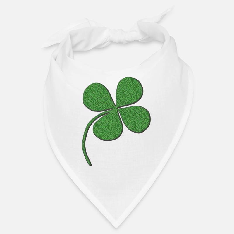Cloverleaf fourblaettrig 3d Bandana