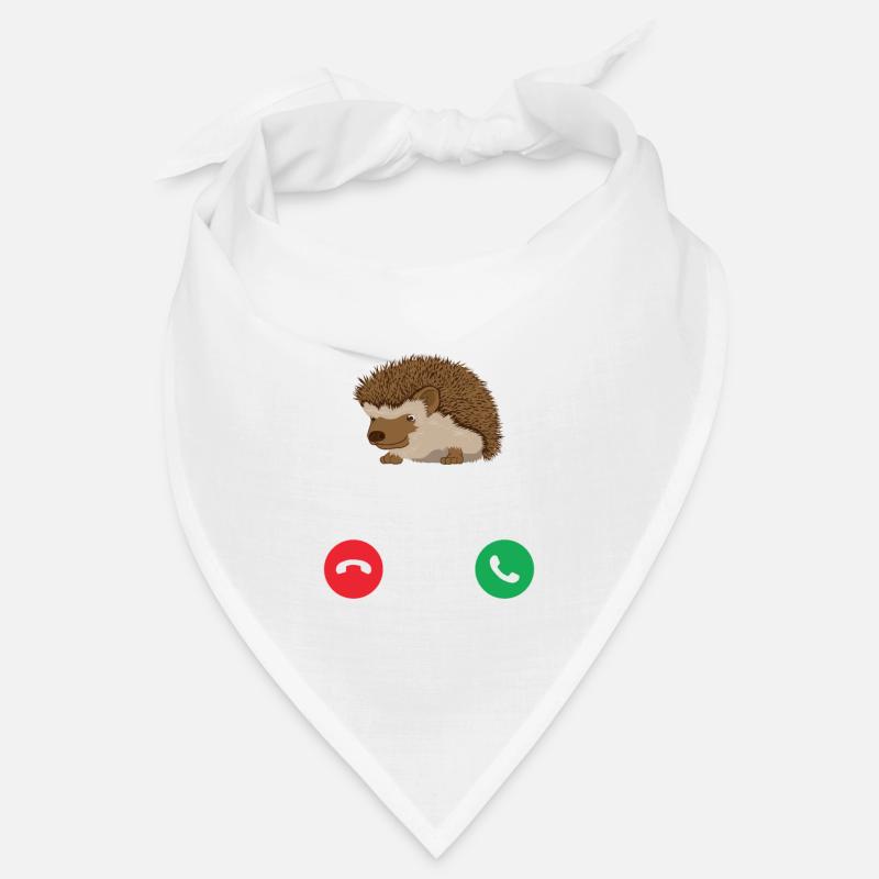 Igel - Bandana - Weiß