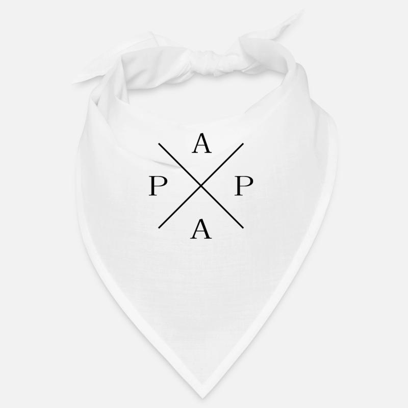 PAPA compass trendsetting best daddy Bandana