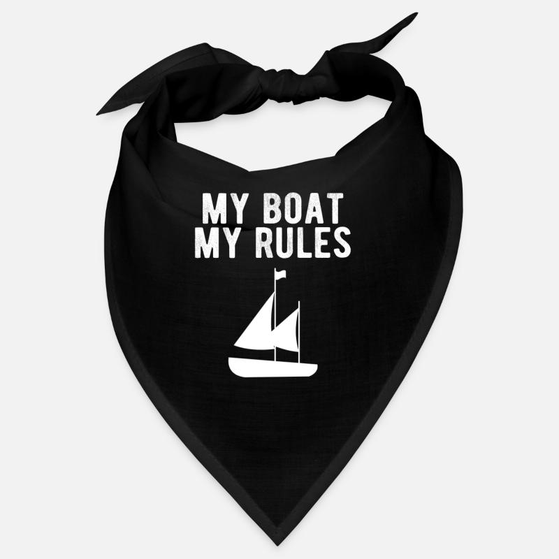 BATEAU: Mon bateau mes règles Bandana