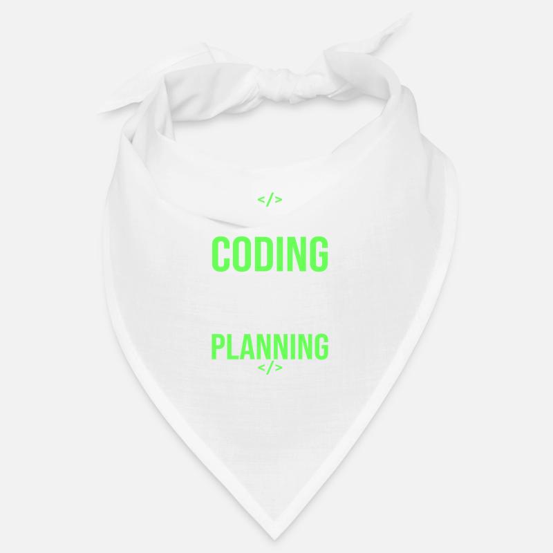 Programmierer Lustige Sprüche - Bandana - Weiß