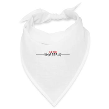 MEER - Bandana - Weiß - Vorne