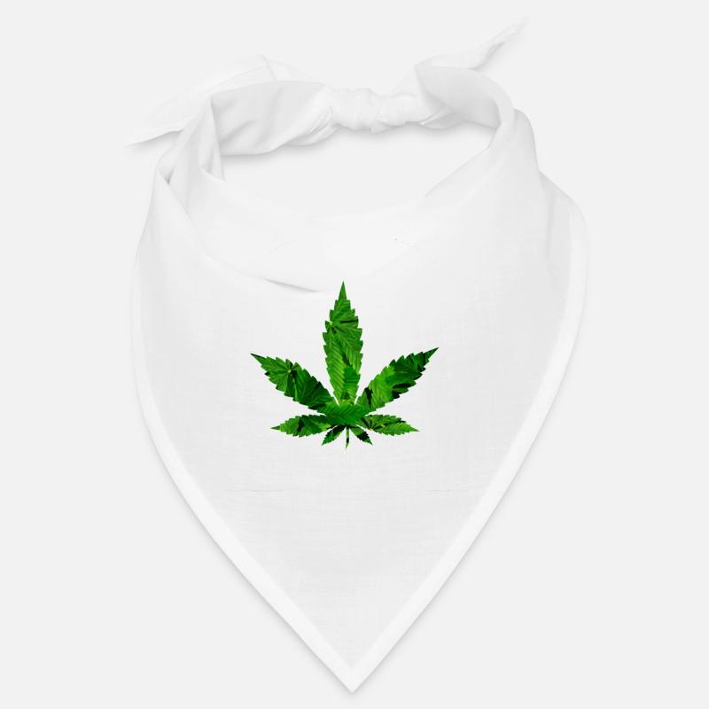 Feuille de cannabis Bandana