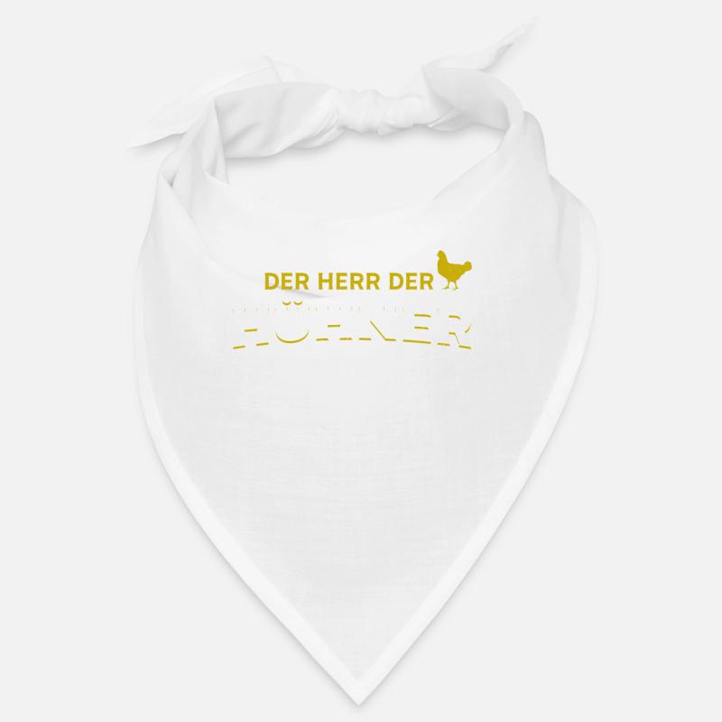 Der Herr der Huehner Bauernhof Huhn Henne Hahn Bandana