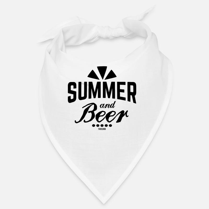 Sommer Bier Sonne Strand Urlaub Geschenk Bandana