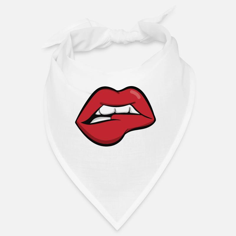 Visage rire dents grimace grimace lèvre Bandana