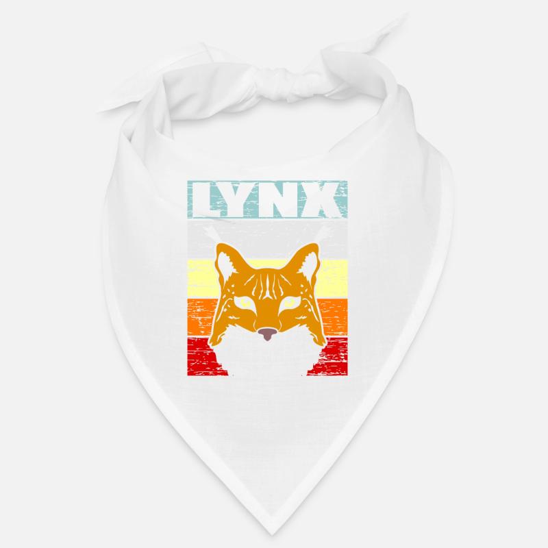 lynx - Bandana - white