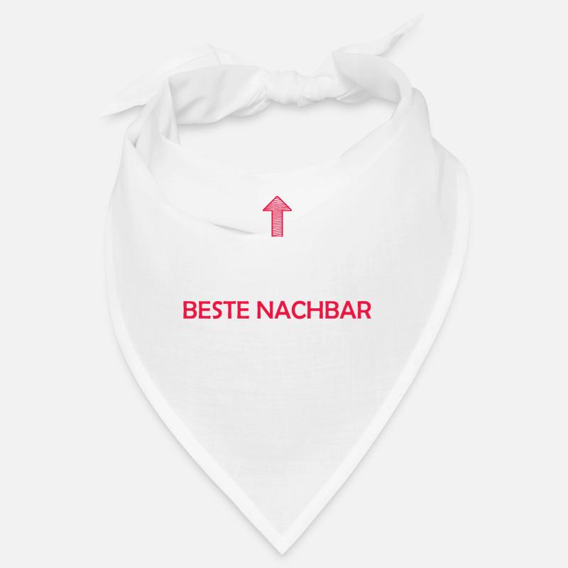 Nachbar Geschenkidee Bester Nachbar Nachbarschaft Bandana