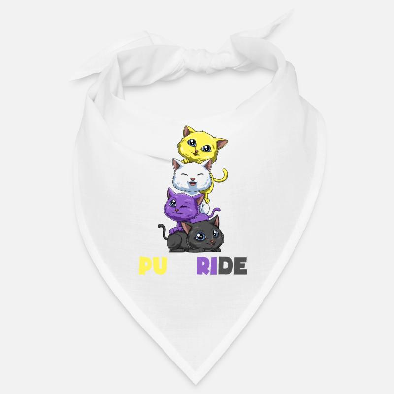 Nonbinary Katzen - Transgender Geschenk Bandana