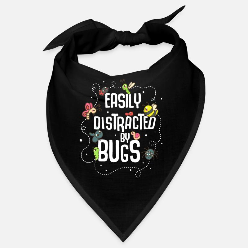 Funny Insect Insect Easily Distracted By Bugs Bandana