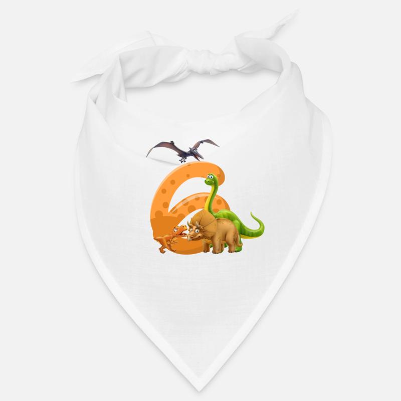 6 ans garçon dinosaure 6e anniversaire Bandana